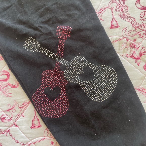 PINK VICTORIAS SECRET BLING GUITAR SET VINTAGE RARE 🩷🎸🖤 - Picture 13 of 15